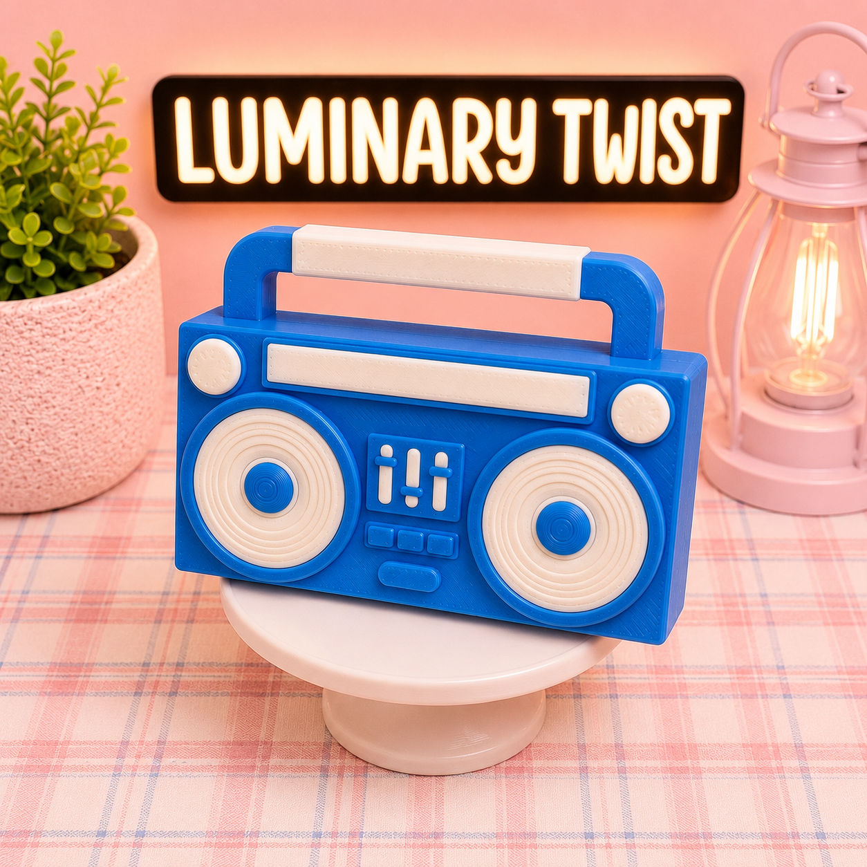 Boombox Clicker Keychain