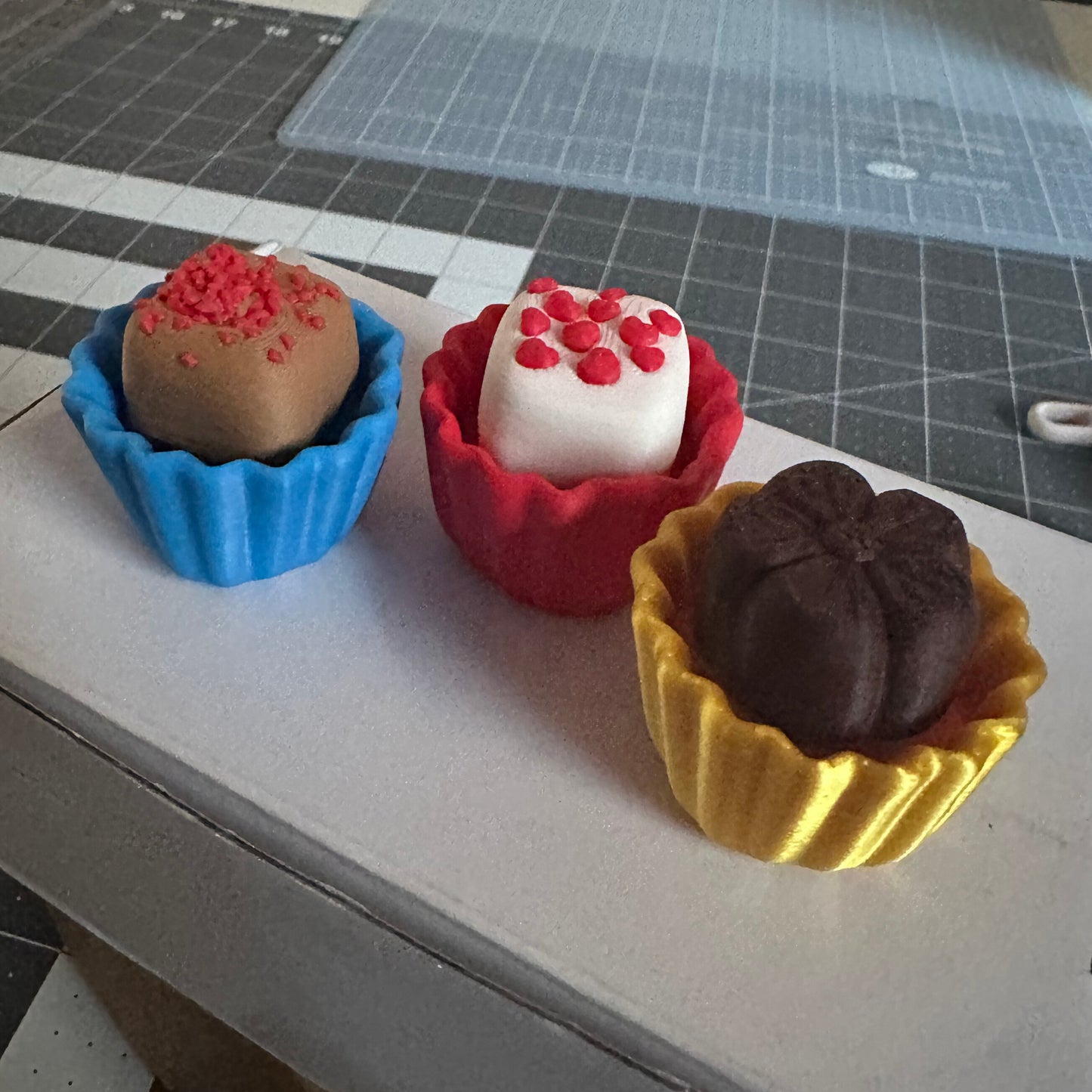 Chocolate Clicky Keychain