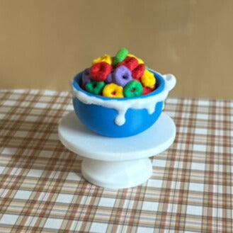 Cereal Bowl Clicker Keychain