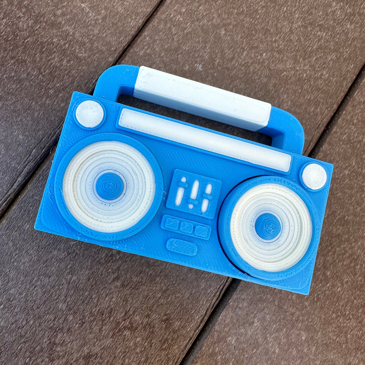 Boombox Clicker Keychain