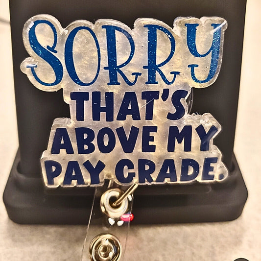 Sarcastic Badge Reel