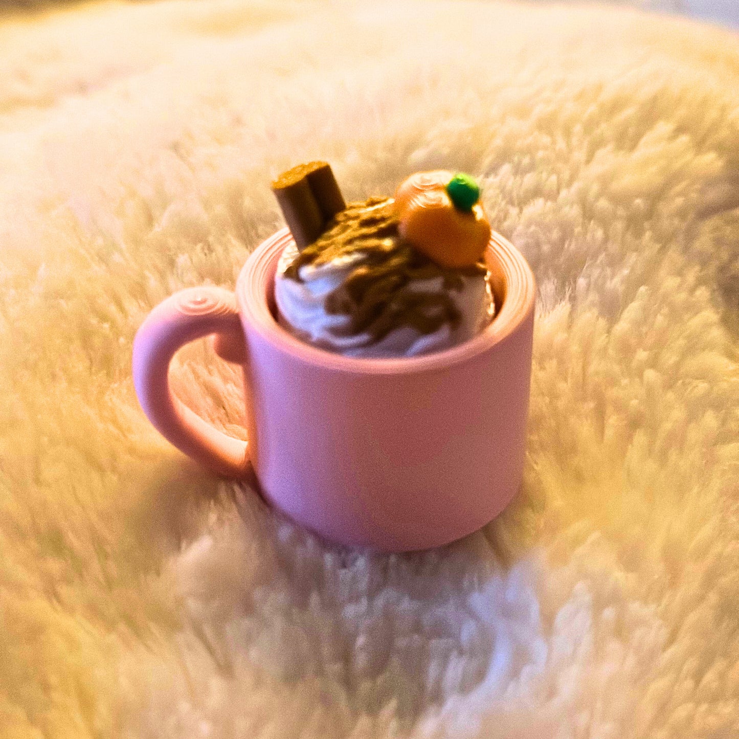 Pumpkin Spice Clicker Keychain