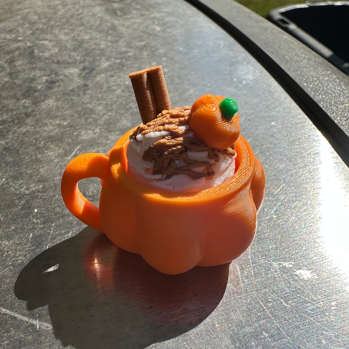 Pumpkin Spice Clicker Keychain