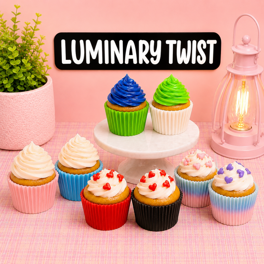 Cupcake Clicker Keychains