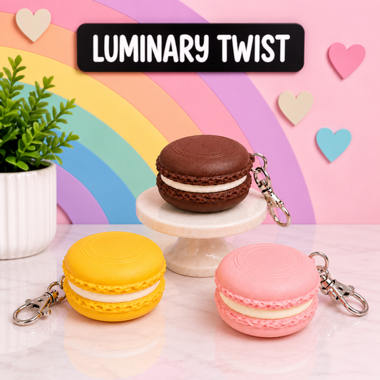 Macaron Clicker Keychain