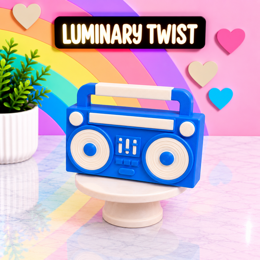 Boombox Clicker Keychain