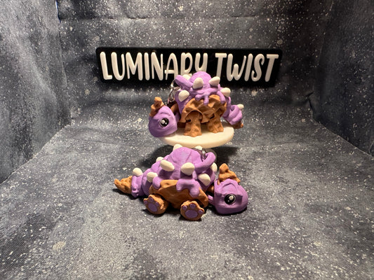 Scooposaurus Flexi Keychain