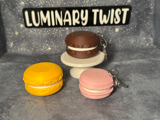 Macaron Clicker Keychain