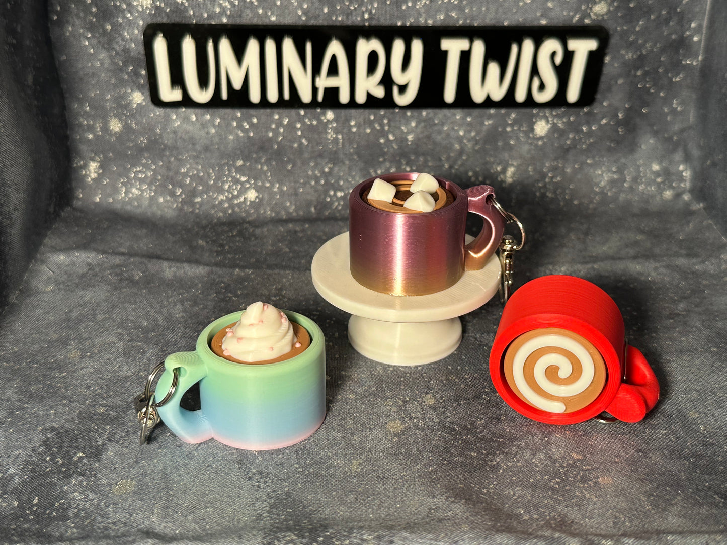 Cocoa Clicker Keychain